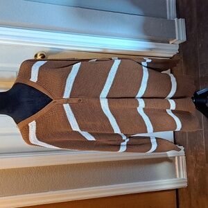 Terra & Sky V-neck Sweater